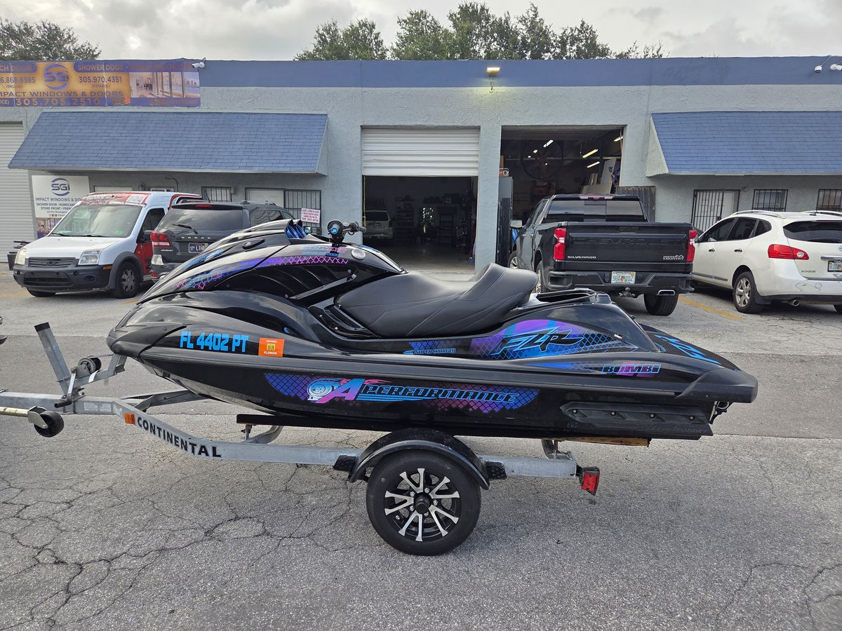 Custom Jet Ski Wrap — Boat & Marine Wraps by Brazilian Signs