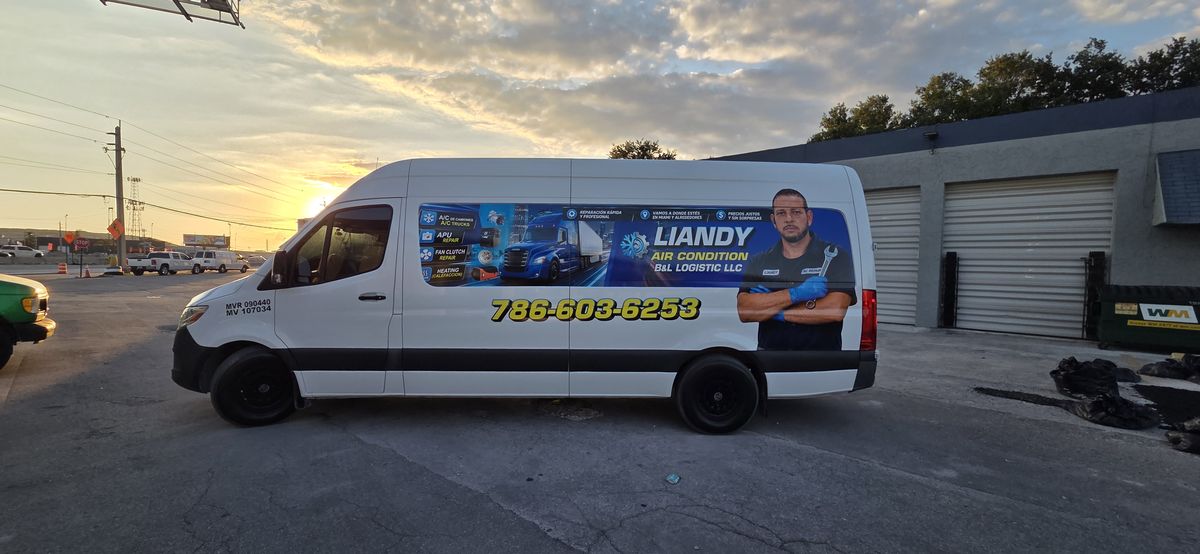 Liandy A/C Sprinter — Vehicle Wraps by Brazilian Signs