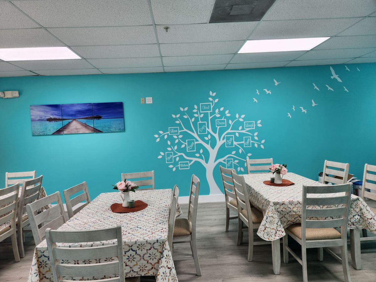 Restaurant Wall Mural — Interior & Lobby by Brazilian Signs